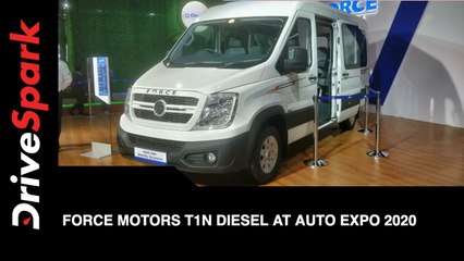 Force Motors T1N Diesel at Auto Expo 2020 | Force Motors T1N Diesel  First Look, Features & More