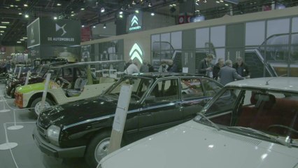 Citroën stand at Retromobile 2020