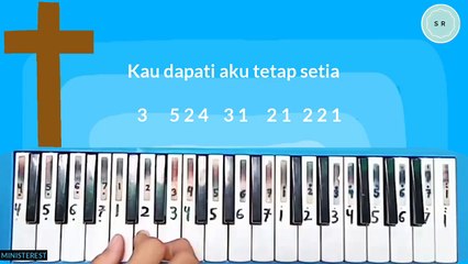 NOT PIANIKA TETAP SETIA (SELIDIKI AKU) [JCLF] | LAGU ROHANI