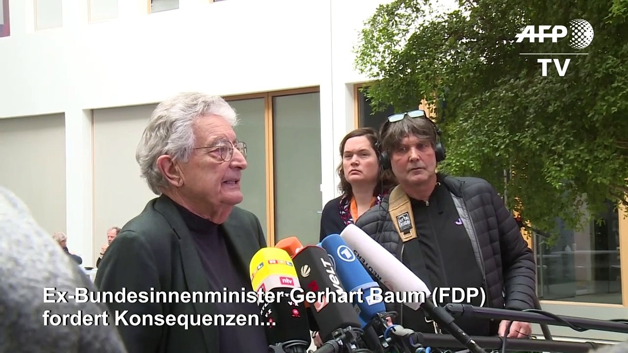 Gerhart Baum: 'Es brodelt in der FDP'