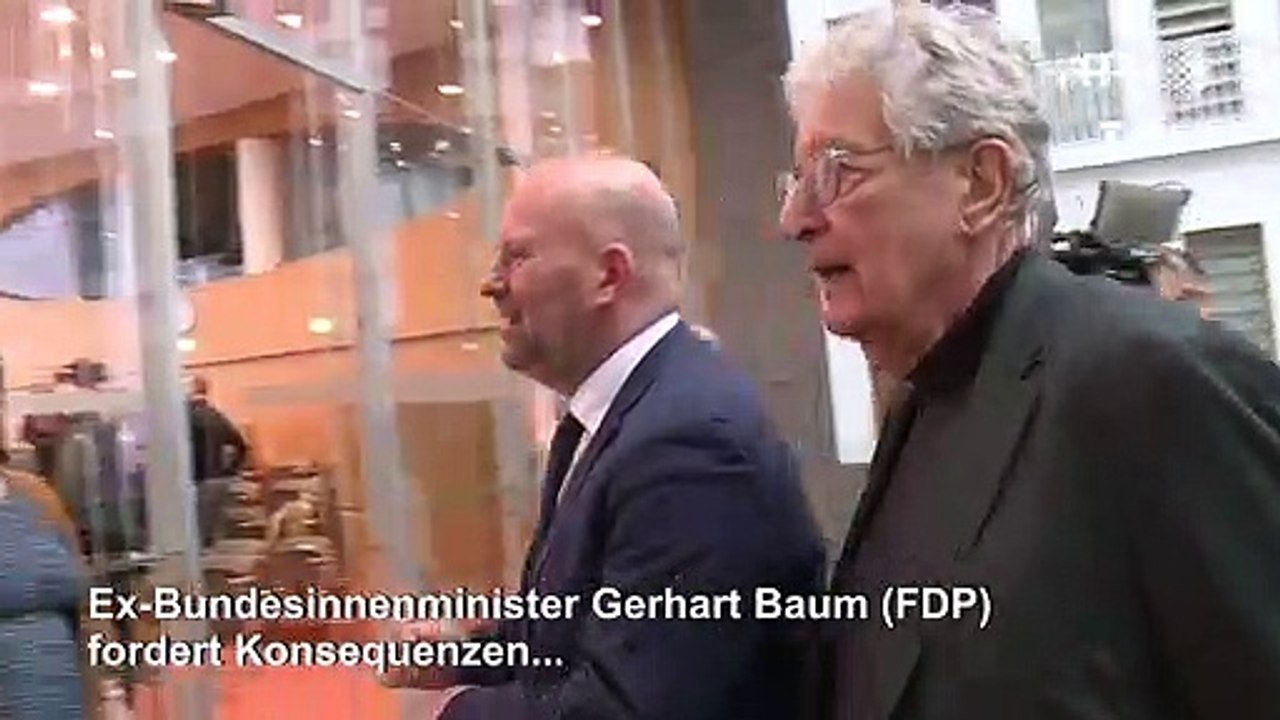 Gerhart Baum: 'Es brodelt in der FDP'