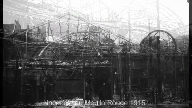 Famous great fires of Paris and its Fire people early 20th century