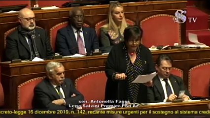 Faggi (Lega) - Se si realizzerà una nuova banca nel mezzogiorno siano i correnti)