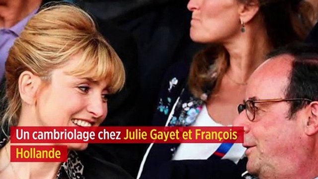 Un cambriolage chez Julie Gayet et François Hollande
