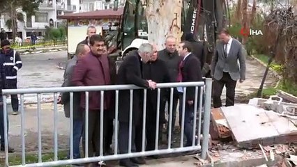 Mersin'de sel gelen derenin seviyesi kritik seviyeye ulaştı