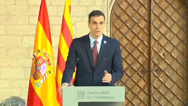 Pedro Sánchez: Hay que retomar la senda de la política dejando atrás la judicialización del conflicto