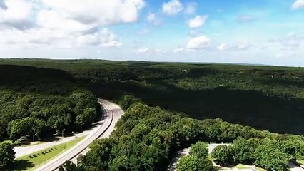 Drone view - road