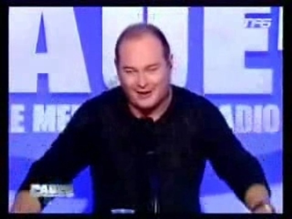 Cauet parodie Sarko