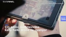 Video | Koronavirüs salgını: Çin polisi halkı hastalığa karşı drone ile uyarıyor