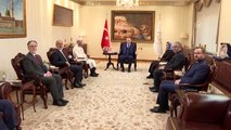 Cumhurbaşkanı Erdoğan, Diyanet İşleri Başkanı Prof. Dr. Erbaş'ı ziyaret etti