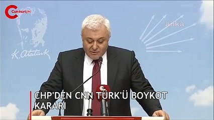 CHP'den CNN Türk'ü boykot kararı
