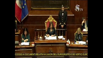 Interrogazione a risposta immediata di Alberto Bagnai, per il gruppo Lega-PSd'Az, sull'accesso ai documenti relativi ai lavori dell'Eurogruppo e dei vertici Euro