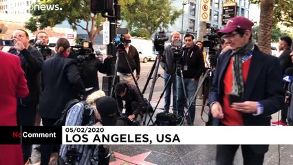 L'hommage à Kirk Douglas sur le Walk of Fame
