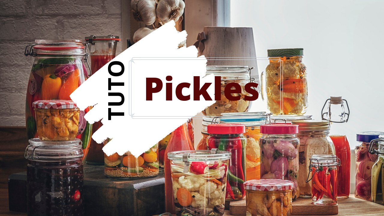 Cuisiner des pickles de légumes