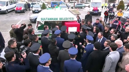 Çığ Altında Şehit Olan Askerin Cenazesi Memleketi Aksaray’a Getirildi