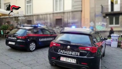 Napoli - Pistole trovate in un'aiuola a Soccavo (06.02.20)
