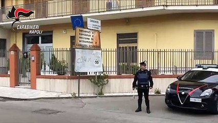 Torre del Greco (NA) - Droga nascosta in stanza segreta dietro armadio (06.02.20)