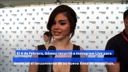 Selena Gomez anuncia la línea de maquillaje 'Rare Beauty'