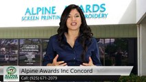 Alpine Awards Inc Concord  Excellent Five Star Review by Debra B.