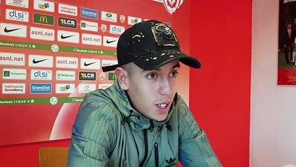 Rodez-ASNL : Amine Bassi veut devenir "plus égoïste devant le but"