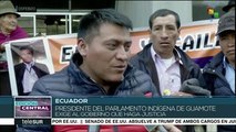 Ecuador: continúa persecución contra dirigentes y víctimas del paro