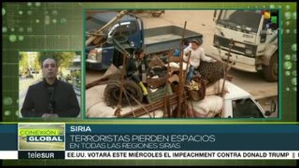 Ejército Árabe Sirio avanza en su ofensiva contra grupos terroristas