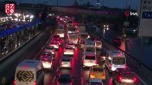 İstanbul'da trafik durma noktasına geldi!