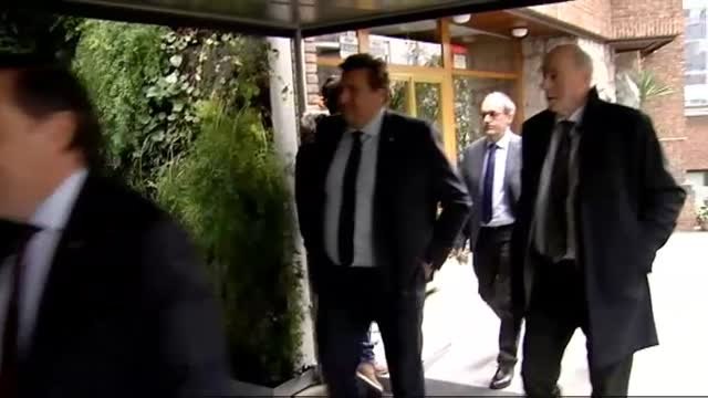 Real Madrid y Real Sociedad celebran la tradicional comida de directivas