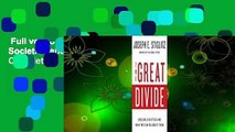 Full version  The Great Divide: Unequal Societies and What We Can Do About Them Complete