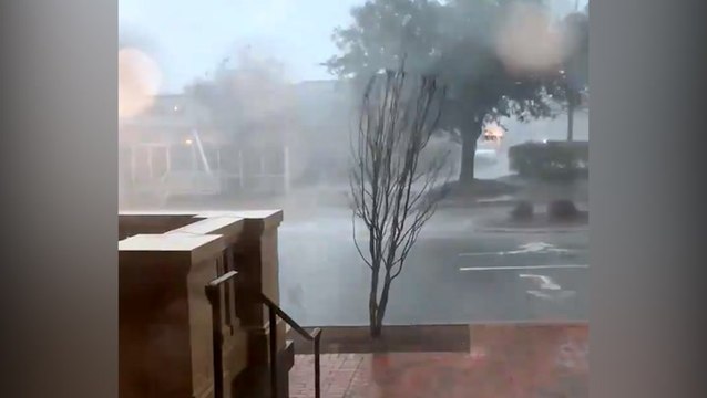 Suspected tornado whips winds and rain through Spartanburg