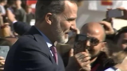 Los reyes visitan Écija para visitar la "escuela del año"