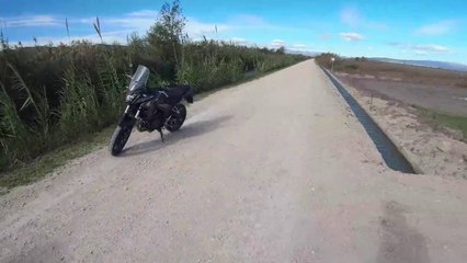 Ruta por el Delta del Ebro junto una Honda CB500X