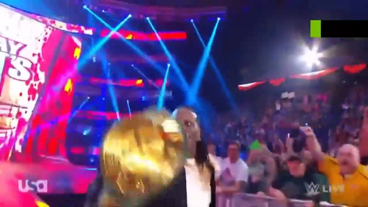 Funny R-Truth and Brock Lesnar Segment