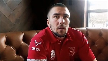 HKR winger Greg Minikin discusses his first derby