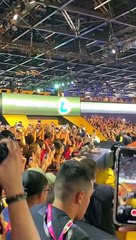 Ryan Reynolds Escapes From a Falling Barrier