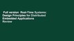 Full version  Real-Time Systems: Design Principles for Distributed Embedded Applications  Review