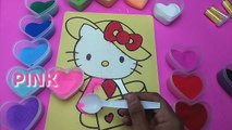 Colored Sand Painting Hello Kitty Toy for Kids
