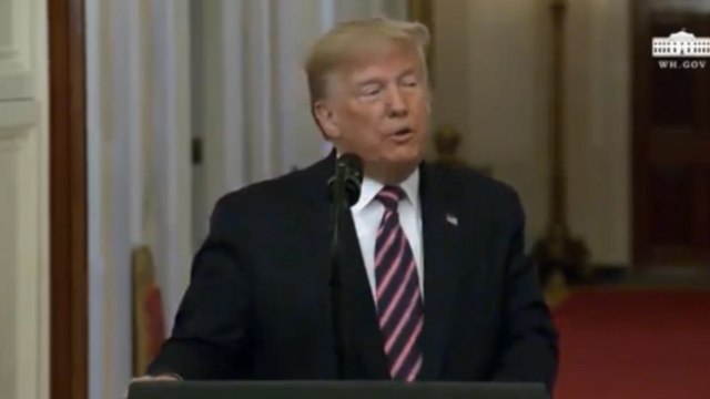 Donald Trump: Hemos sufrido una caza de brujas