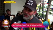 Eduardo Santamarina no quiere hablar de Itatí Cantoral