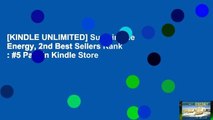 [KINDLE UNLIMITED] Sustainable Energy, 2nd Best Sellers Rank : #5 Paid in Kindle Store