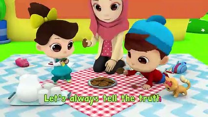 _  Telling the Truth, _ Islamic Cartoon for Kids _ Nasheed ,Omar and Hana