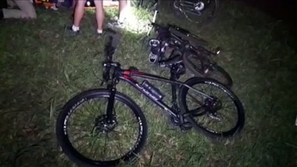 Ciclista fica ferido ao sofrer queda no Bairro Santos Dumont