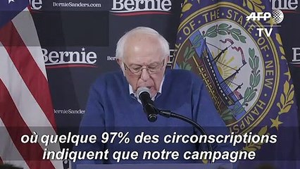 Download Video: Bernie Sanders renvendique la 'victoire' dans le caucus de l'Iowa