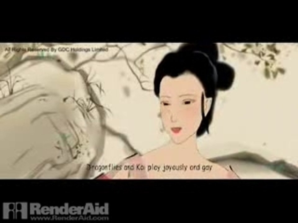 Chinese Painting and Calligraphy in 3D 水墨动画短篇
