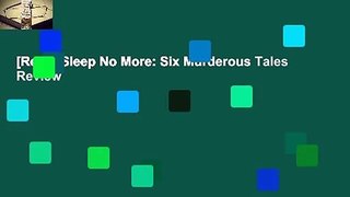 [Read] Sleep No More: Six Murderous Tales  Review