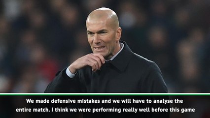 Sometimes these things happen - Zidane on Real's Copa del Rey exit