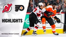 NHL Highlights | Devils @ Flyers 2/06/20