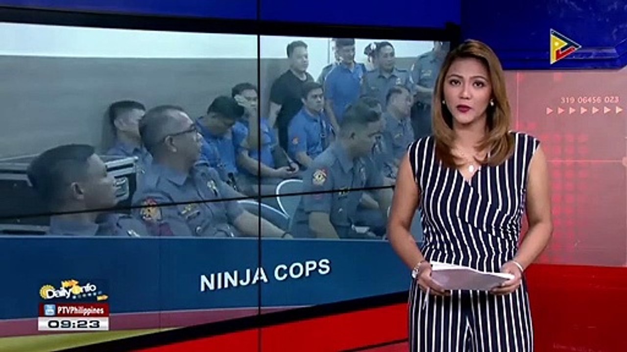 12 ninja cops, kinasuhan ng DOJ