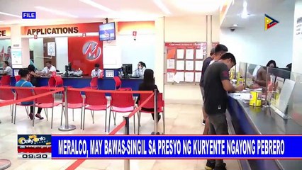 MERALCO, may bawas-singil sa presyo ng kuryente ngayong Pebrero