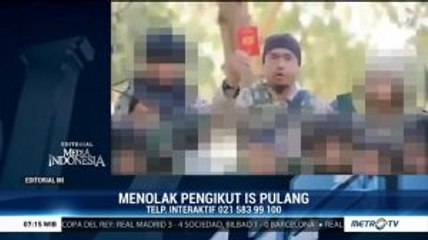 Menolak Pengikut IS Pulang